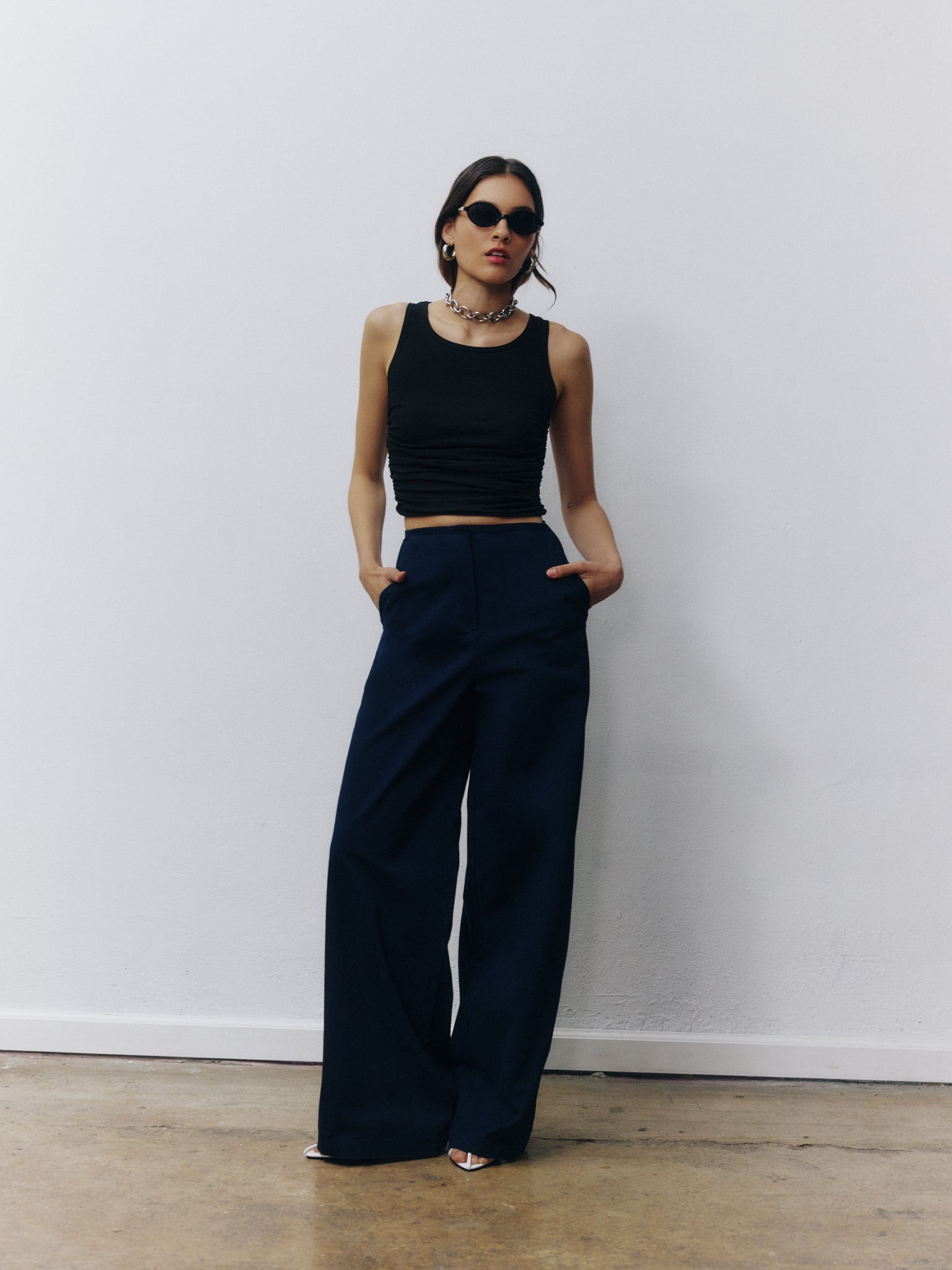 Carla Trouser - Navy