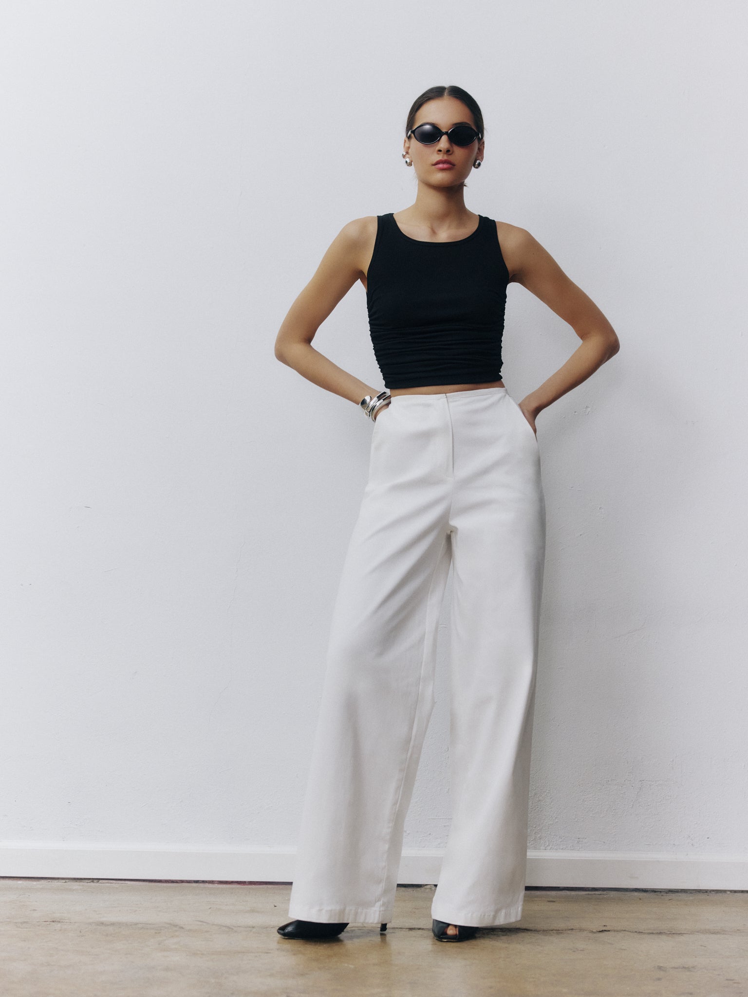 Carla Trouser - White