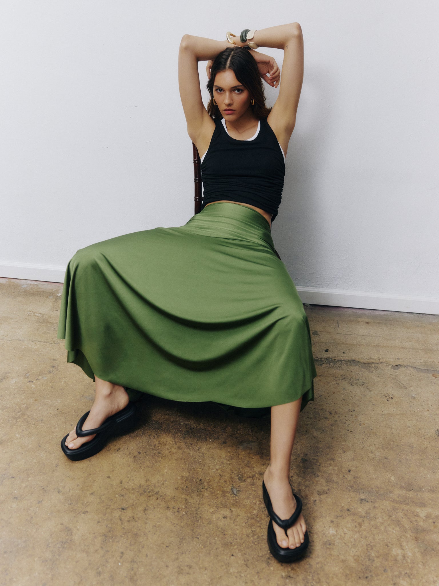 Esme Skirt - Olive